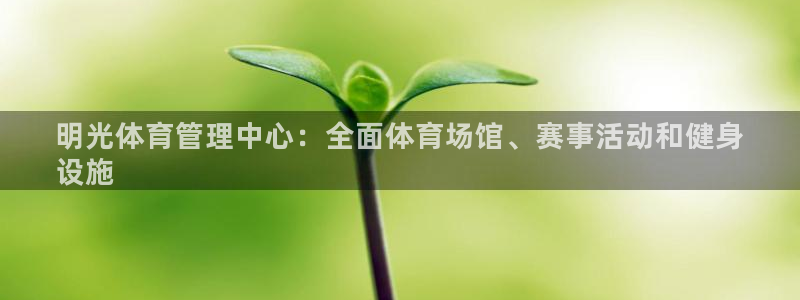 必一体育网站：明光体
