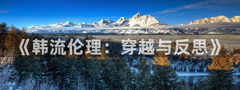 丫丫影院免费观看电视剧丫丫6080：《韩流伦理：穿越与反思》